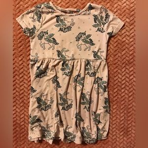 Limited Too Pink Unicorn glitter toddler dress